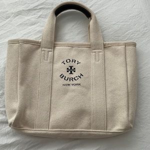 TORY BURCH canvas tote bag